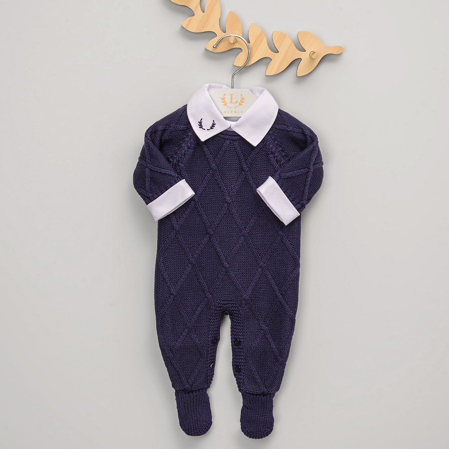 Macacão - Veneza - Naval da marca Laleblu.