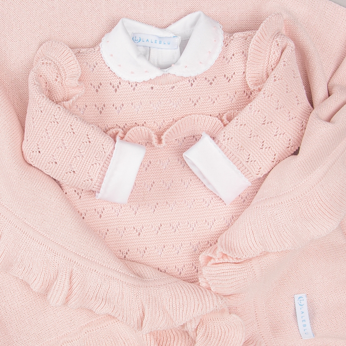 Macacão - Marina - Rosa Pastel da marca Laleblu.